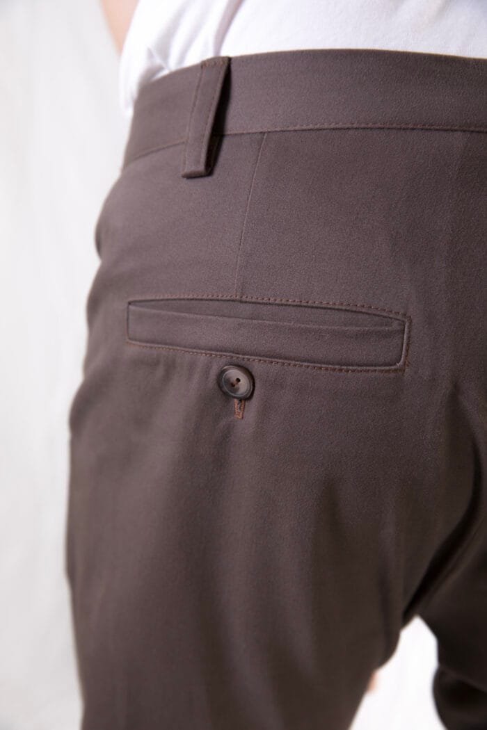 Pantalone Chinos Fango Regular - immagine 4