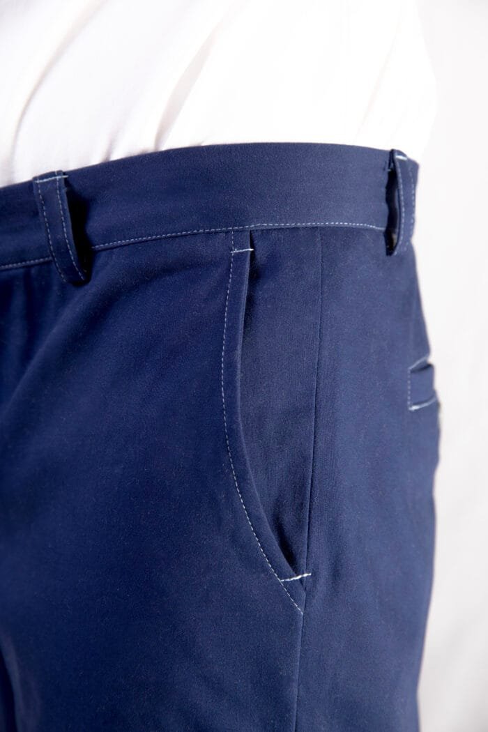 Pantalone Chinos Cobalto Regular - immagine 5